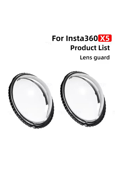 Choice1 واقي عدسة X5 لحماية الشاشة لـ Insta360 X4 مع زجاج مقوى مضاد للخدش ووا...