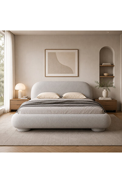 Highpoint سرير من هاي بوينت بتصميم عملي للاستخدام اليومي 180 × 200 سم باللون ...