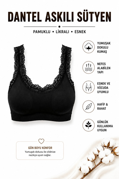Mudcosıo Women's Padded Bra Bamboo Lace Cotton Soft Textured Half Tank Top Th...