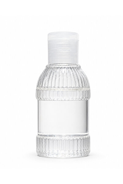100 Adet 30 ML OM23 Şeffaf Dezenfektan Kolonya Parfüm Hediyelik Nikah Düğün İçin Boş Plastik Şişe