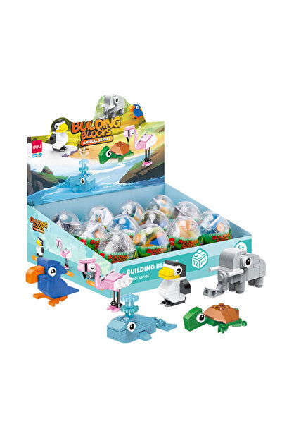 Deli Blocuri de construcție Lego, model de animale asortate,