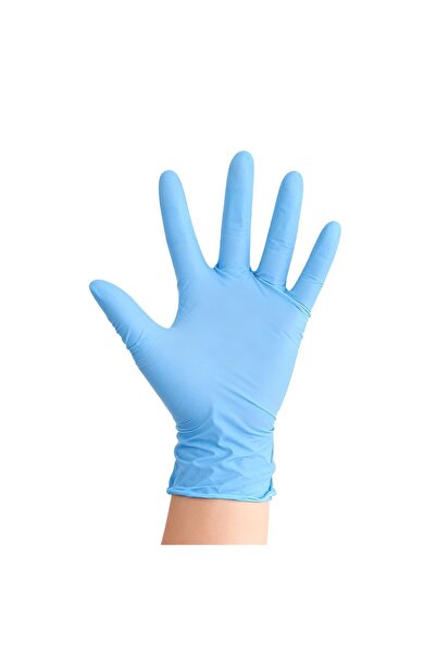 choice2 100PCS M 20/50/100PCS Disposable Blue Nitrile Gloves Home Dish Washin...