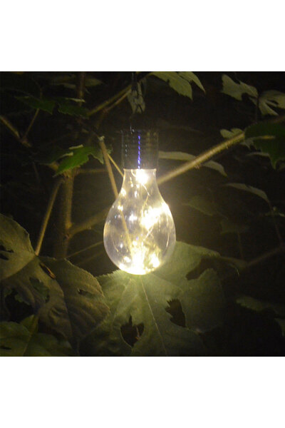 Choice Warm Portable Solar Powered LED String Light Bulbs Multicolor Hanging ...