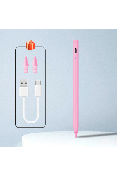 Choice قلم وردي اللون لأجهزة iPad A16 وAir و11 و5 و4 وPro و11 و13 و12.9 وM2 و...