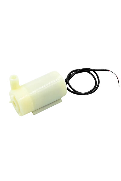 Choice12 UK White horizontal DC 3V 5V Micro Submersible Motor Pump Silent Por...
