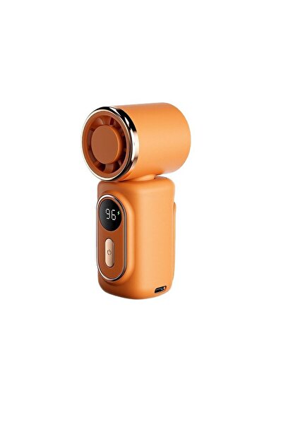 choice2 Orange Portable Handheld Fan Mini Clip Fan Umbrella Holder Function R...