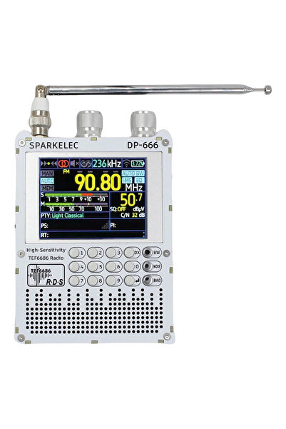 choice2 white New DP-666 TEF6686 Radio High Sensitivity Full Band FM AM LW MW...