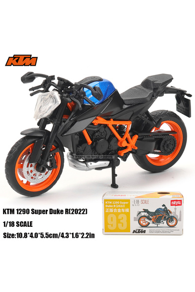 Choice نموذج دراجة نارية KTM 1290 Super MSZ CCA بمقياس 1:18، نموذج KTM 1290 S...
