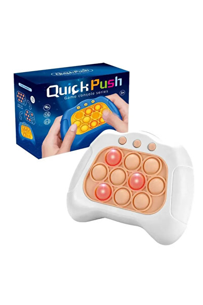 Choice1 White Quickly Pop It Game Children Anti-Stress Toys Funny Creative Ha...