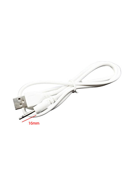choice2 16mm USB to DC 2.5mm Charging Cable USB to 2.5 AUX Mono Line Single A...