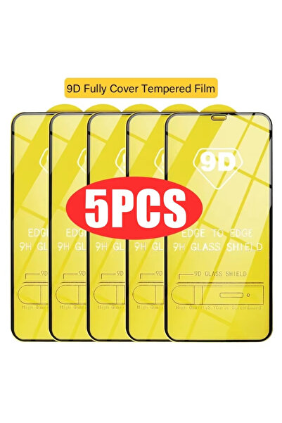 Choice30 Tempered glass 5PCS 17 Pro-18 Pro 5PCS 9D Tempered Glass For iPhone ...