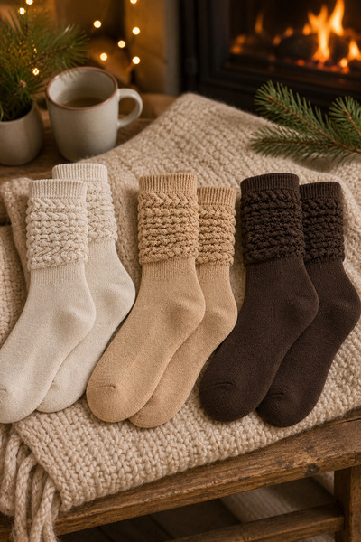 Dore Original Women's 3 Pairs Pilates Yoga Fitness Aerobics Boot Socks Cotton...
