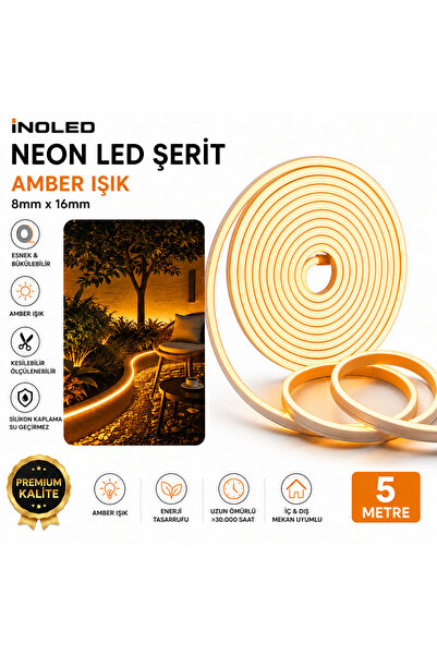 Masfitech İnoled 4342 12v Dc Şerit Neon Led 5 Metre