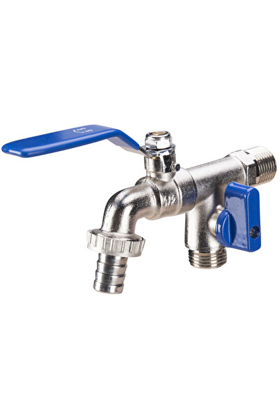 EVOSANITARY Robinet cu 3 căi și dublă utilizare 1/2-1/2-3/4 inch