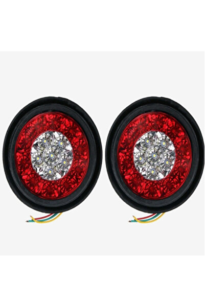 OEM Σετ στρογγυλά φανάρια για φορτηγά 21 LED 63W 12V/24V -