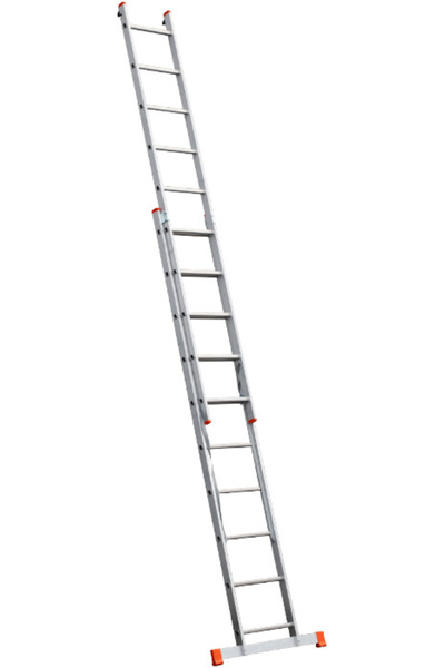 Evotools Scară din aluminiu ETS 1167 - Nr. trepte 10 Nr. secțiuni 2 451 cm