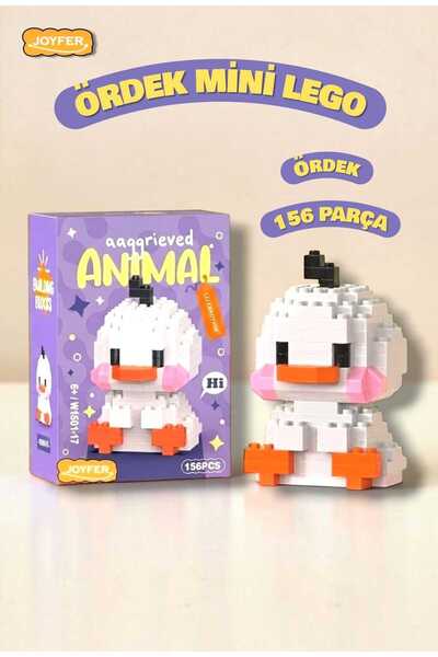 Joyfer 156 Pieces Duck Model Character Figure 3D Building Toys Micro Block An...