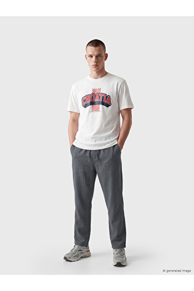 LC Waikiki Nevavm Loose Fit Linen-Look Men's Trousers with a Difference