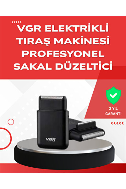 Genel Markalar ABS Gövdeli Süper İnce Elektrikli Sakal Kesici – 45 dk Kablosu...
