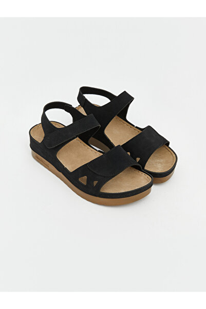 LC Waikiki Vizyon New Season Suede Look Women's Sandals