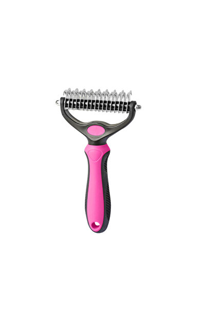 Choice5 مشط مزدوج الجوانب من S Rose Red A Pet، مشط للكلاب، مشط للكلاب، مشط لإ...
