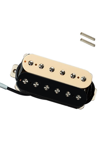 Choice Zebra Neck Phrilam Pro HH High Output Alnico5 6 Non &6 Adjustable Humb...