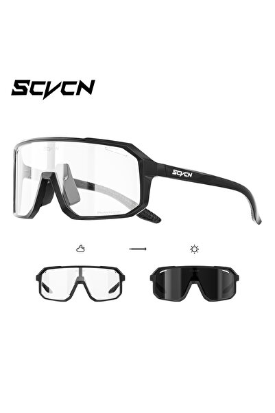 Choice Photochromic-01 SCVCN Photochromic Hiking Eyewear Cycling Sunglasses G...