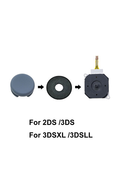 Choice15 A6 JCD 1set Thumbstick Button Thumb Stick Joystick + Rocker Stick Ca...