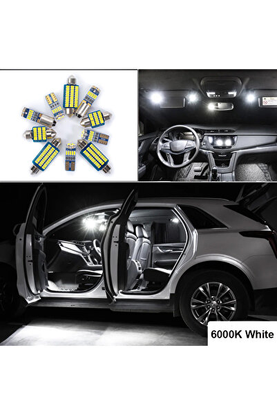 Choice4 (2001-2008) - 9PCS White Car Reading Bulbs Kit For Honda Jazz Fit MK1...