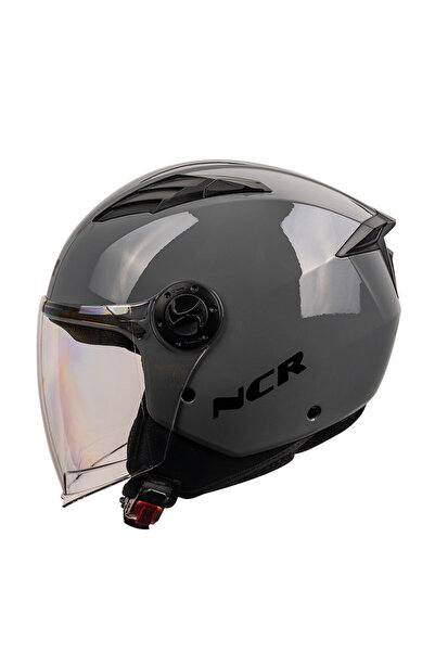 NCR Air Çenesiz Kask Parlak Nardo Gri (ECE BELGELİ)