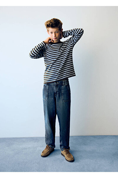 MANGO Kids Wide leg jean