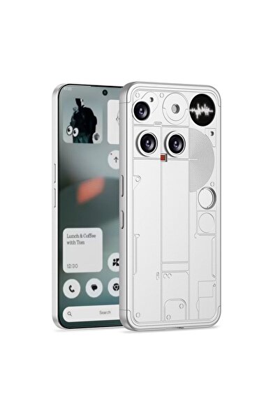 Choice Nothing Phone (3) PC Silver Nothing Phone 3 2025 Case 3 in 1 Quality P...