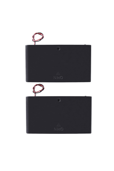Choice1 2pcs 1/2Pcs 8 Slots AA Battery Holder Battery Storage Case Box With S...