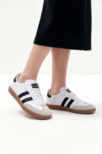 HAKKE Kadın Bağcıklı Retro Sneaker Spor AYAKKABI
