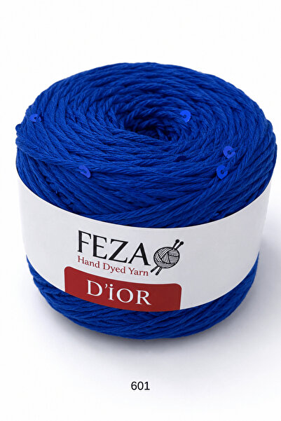 FEZA GROUP Dior Fantezi Pullu El Örgü İpliği, 100 gr, 310 m (1 Adet)