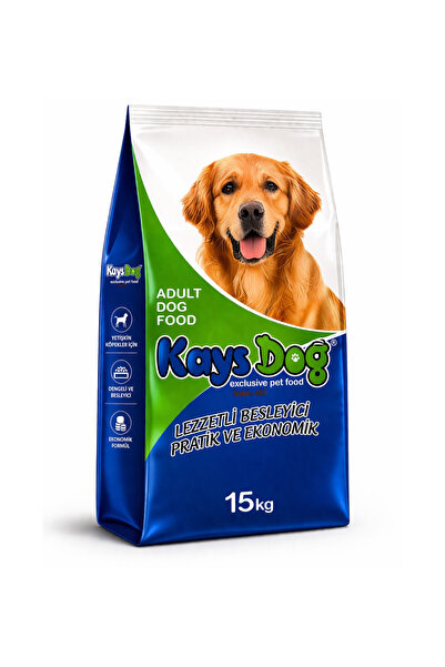 Kays Dog Kuzu Etli ve Pirinçli Yetişkin Köpek Maması15 kg