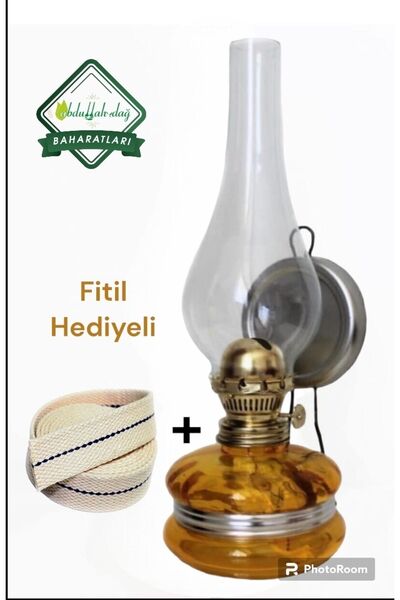 Genel Markalar Hatay Yöresel Nostalji Otantik Gaz Lambası No:14 Sarı