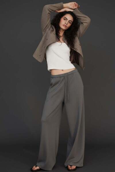 HAKKE Long Draped Stylish Pants