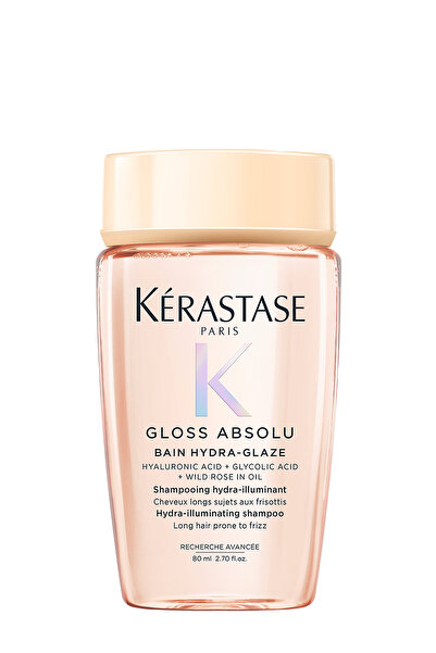Kerastase شامبو جلوس أبسولو لزيادة اللمعان للشعر المعرض للتجعد 80 مل 80 مل