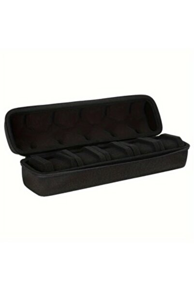 Choice black 5 Slots Hard Shell Watch Storage Box, Carry Case, Display Organi...