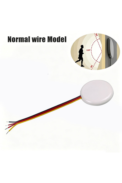 Choice 1pc PIR white wire Radar PIR Motion Sensor Pierced DC12V 24V LED Light...