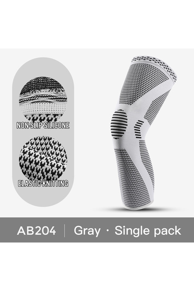 Choice1 L AB204-GY Knee Braces For Knee Pain Knee Brace Compression Sleeve Fo...