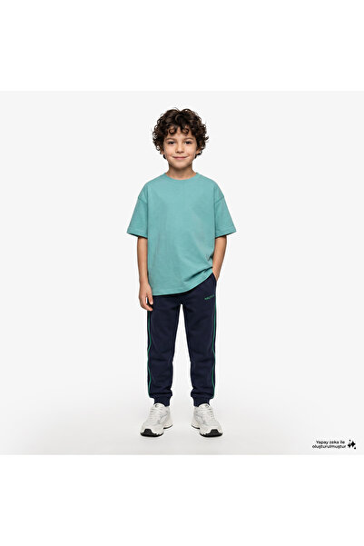 Nautica Knit Active Bottom Çocuk Lacivert Eşofman Altı