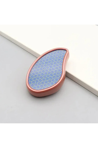 choice2 gold and blue Nano Glass Foot Grinder To Remove Dead Skin Calluses Fo...
