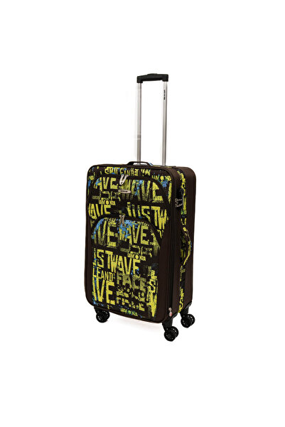Lamonza Collage trolley 68x40x24 cm, expandable, 2.8 kg, print