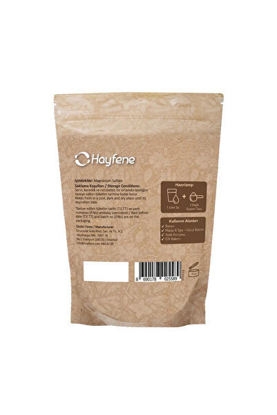 Hayfene İngiliz Tuzu ( Epsom Tuzu ) 1000 g