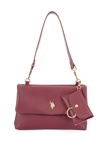 U.S. Polo Assn. Claret Red Women's Messenger Bag Us26588