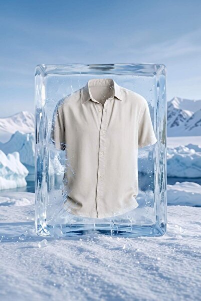 DeFacto Regular Fit Fluid Fabric Short Sleeve Shirt E2530Ax25Sm