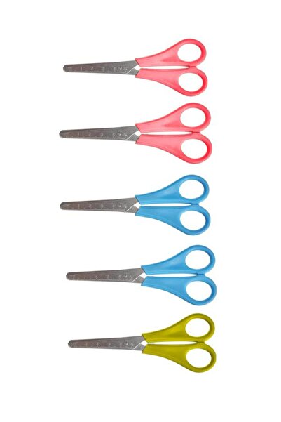 Logon Ruled School Scissors 5 Pieces
