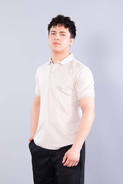Mckanzie 4668 modal t-shirt with collar and cuff accents